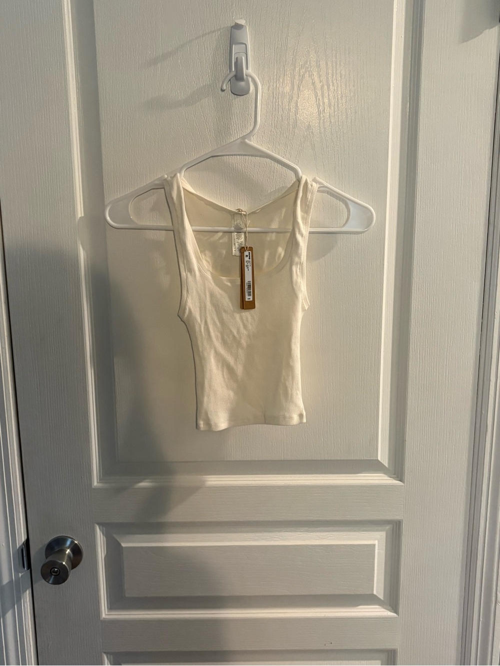 Skims Kim Kardashian Women’s Cotton Rib Tank XXS New with Tags